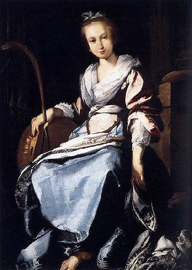 Bernardo Strozzi Saint Cecilia France oil painting art